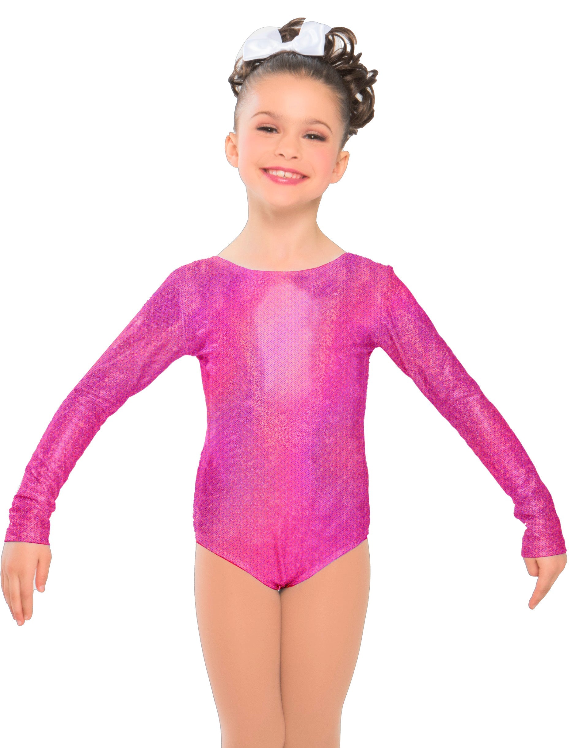 Solid Hologram LS Leotard