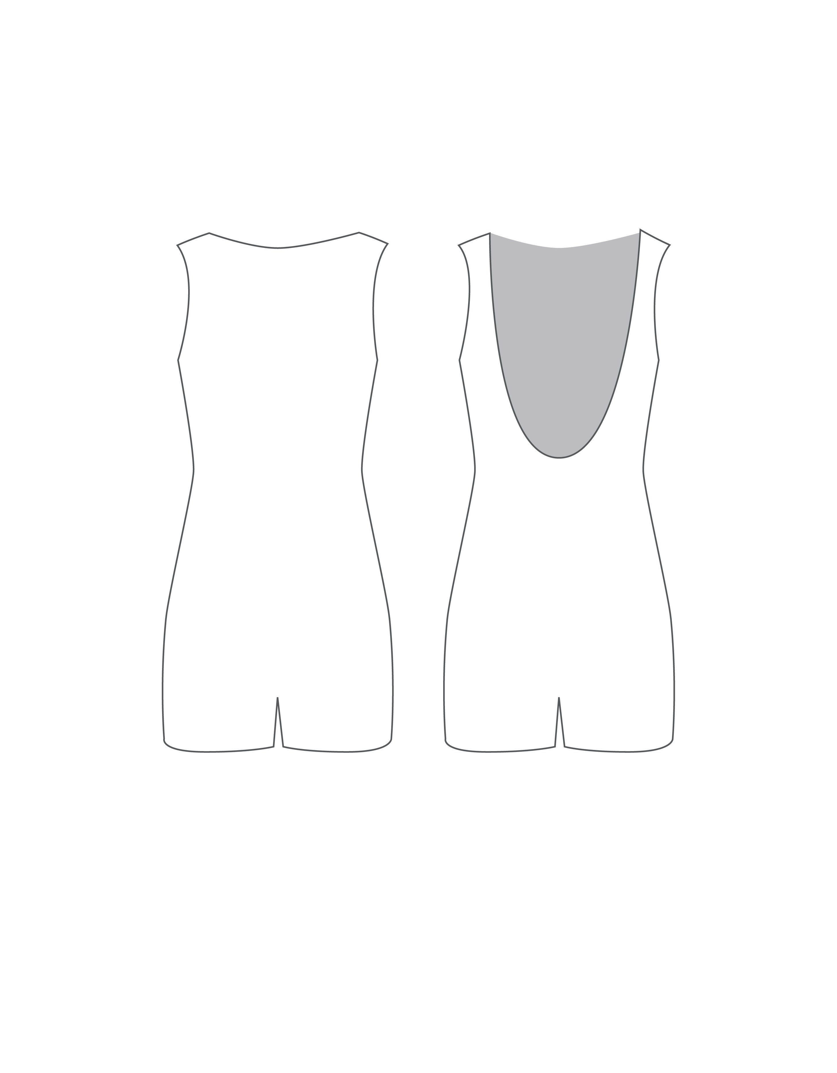 Custom Inked Boatneck Tank Biketard - Lycra