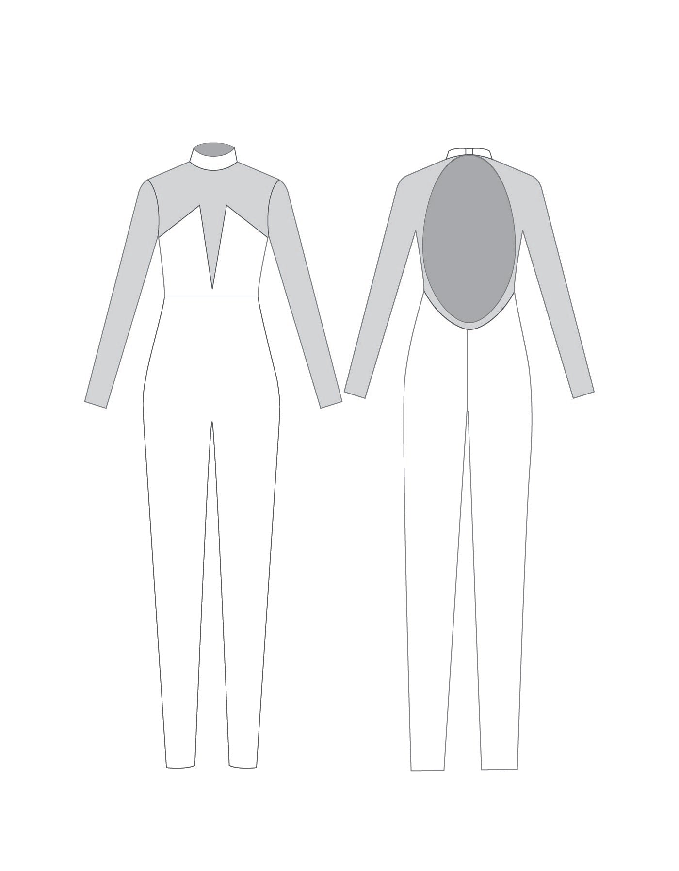 Custom Inked Elude Unitard - Lycra