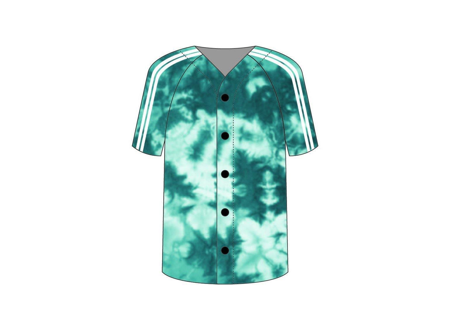 Tie Dye Baseball Jersey - Hamilton Theatrical