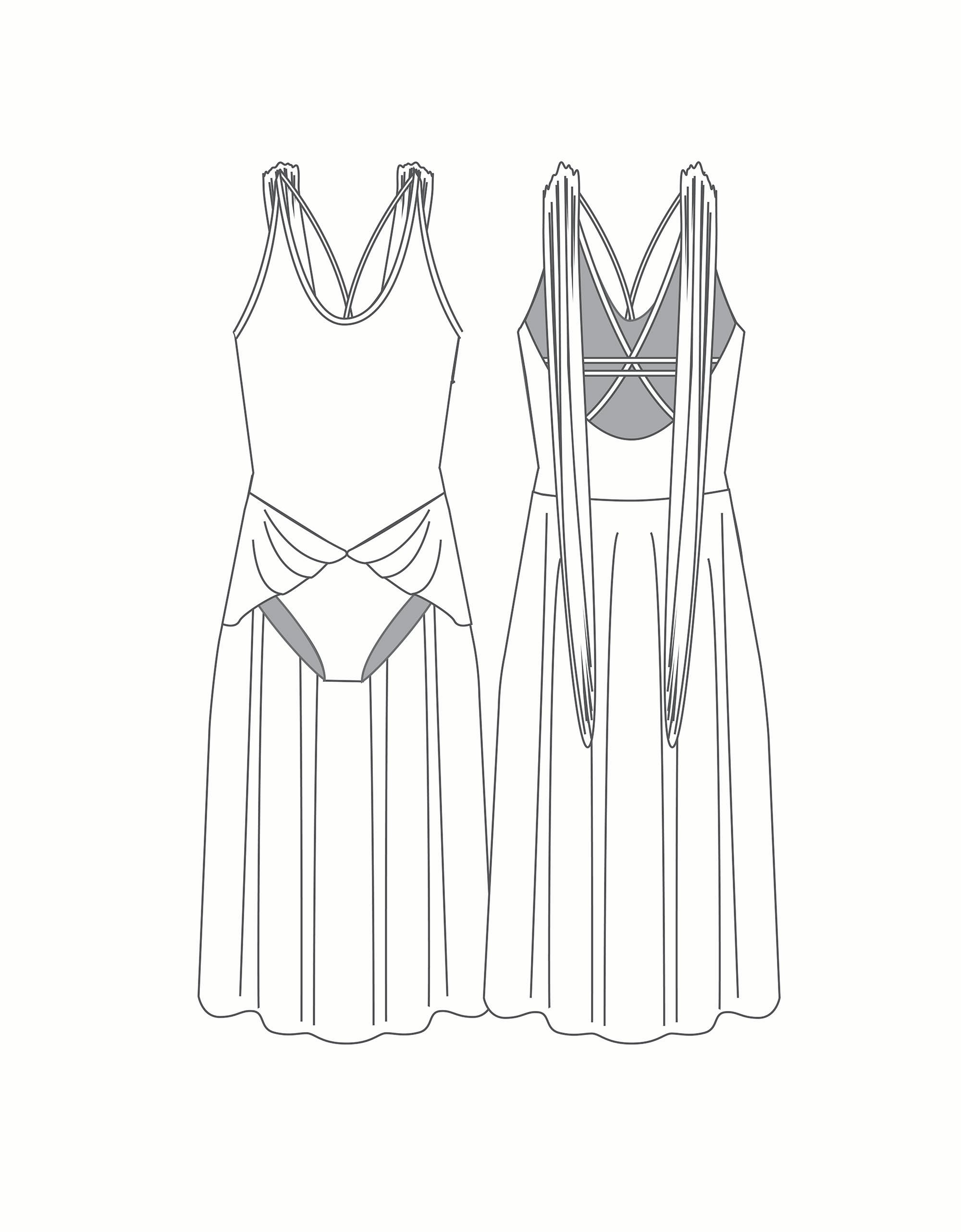 Custom Inked My Heart Will Go On Dress - Hologram & Chiffon