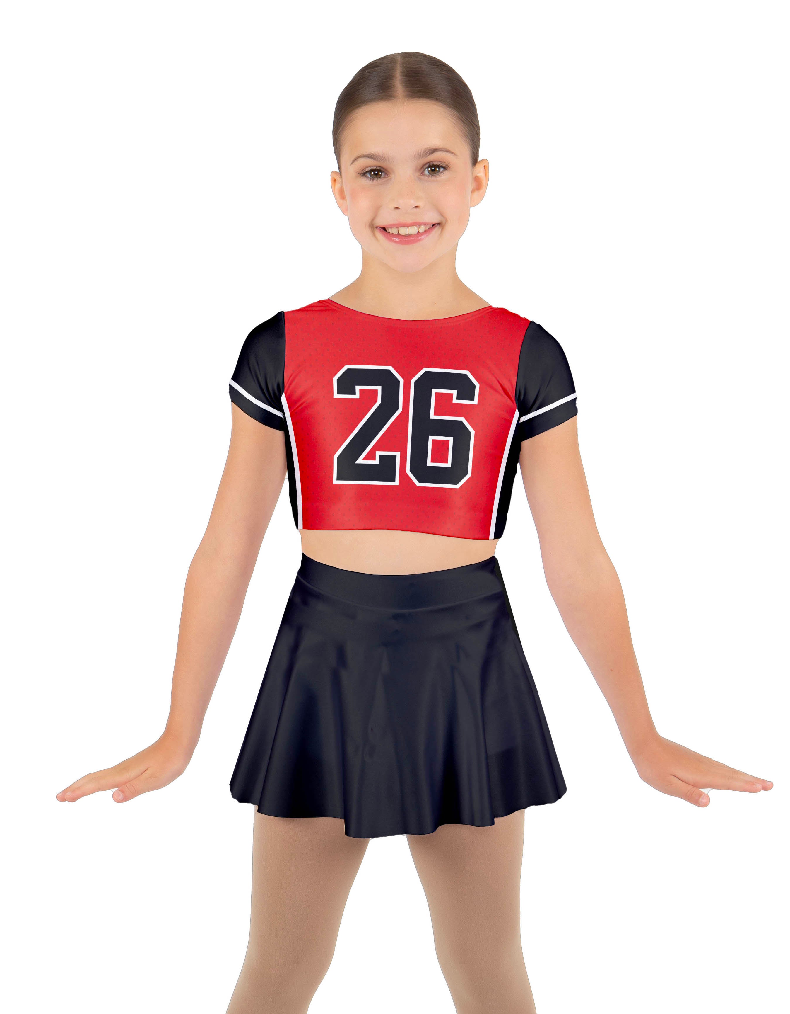Hoopz Cap Sleeve Crop Top