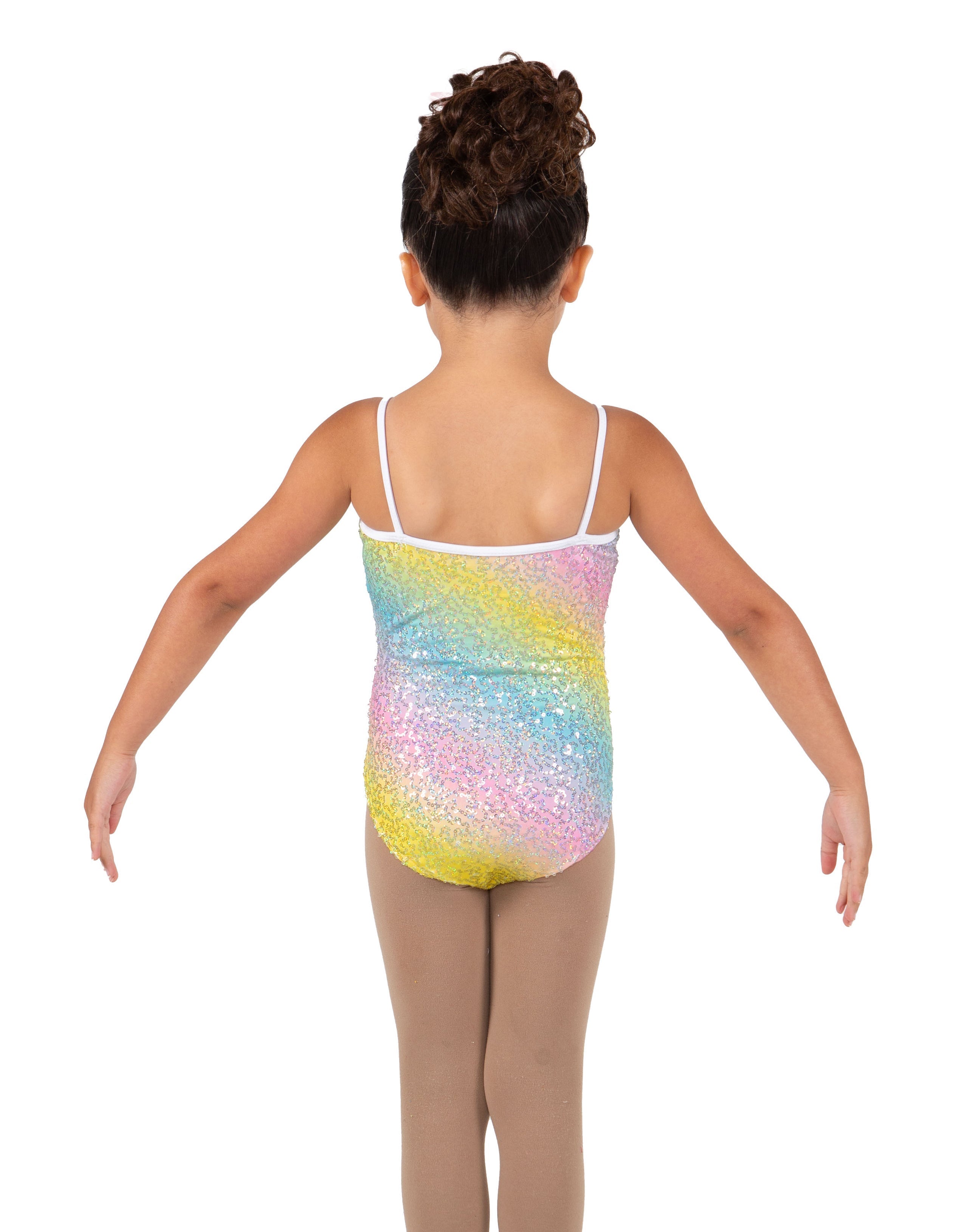 Sparkling Rainbow Camisole No Slider Leotard