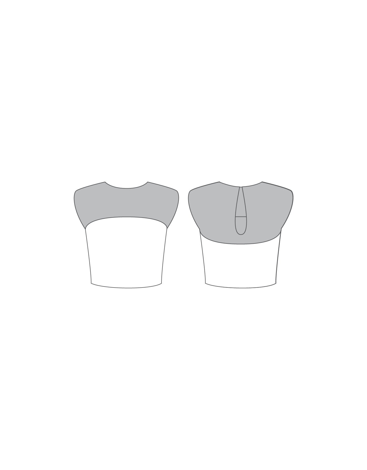 Custom Inked Posh Top - Lycra