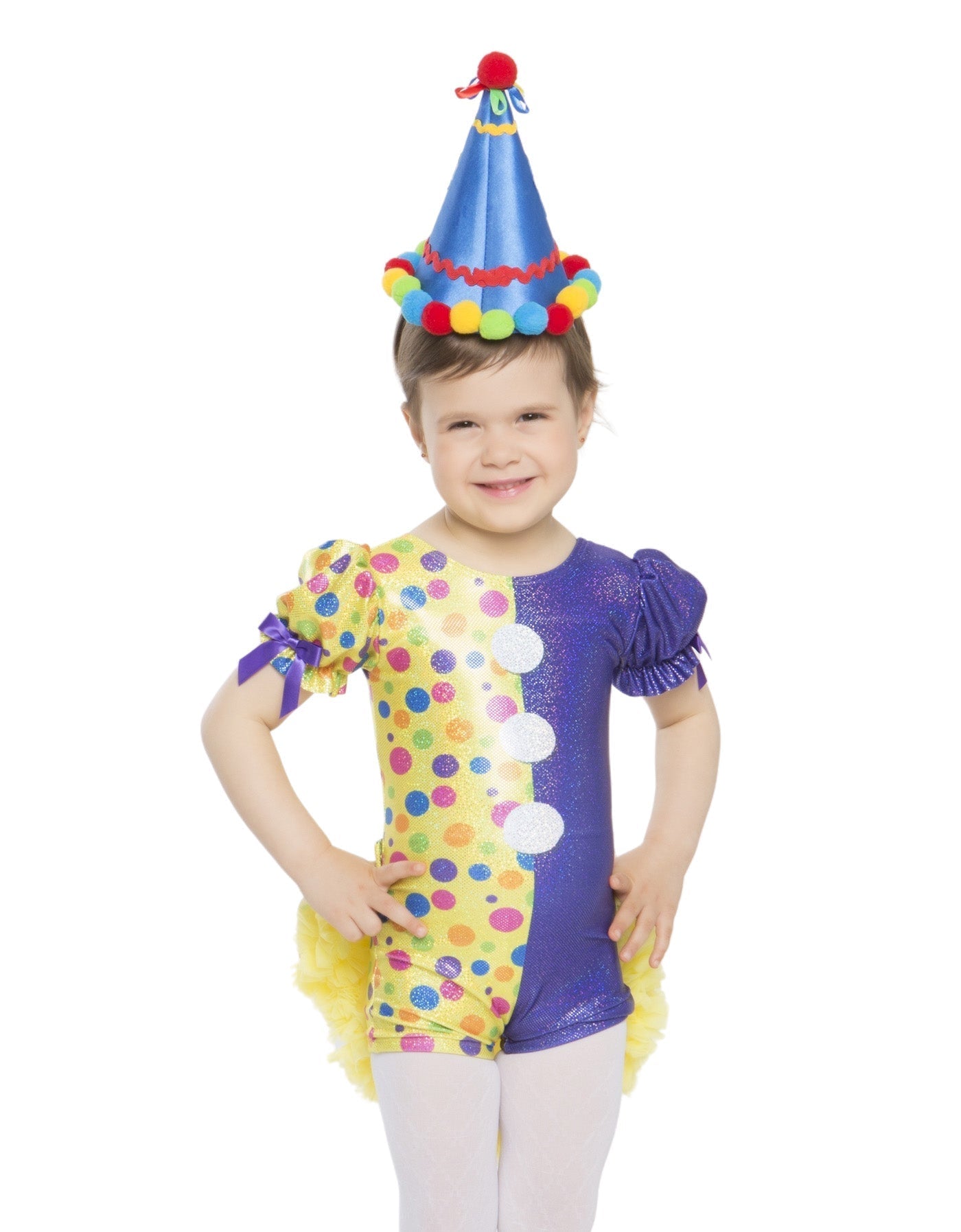 Pettibustle da clown da circo con gonna a palloncino
