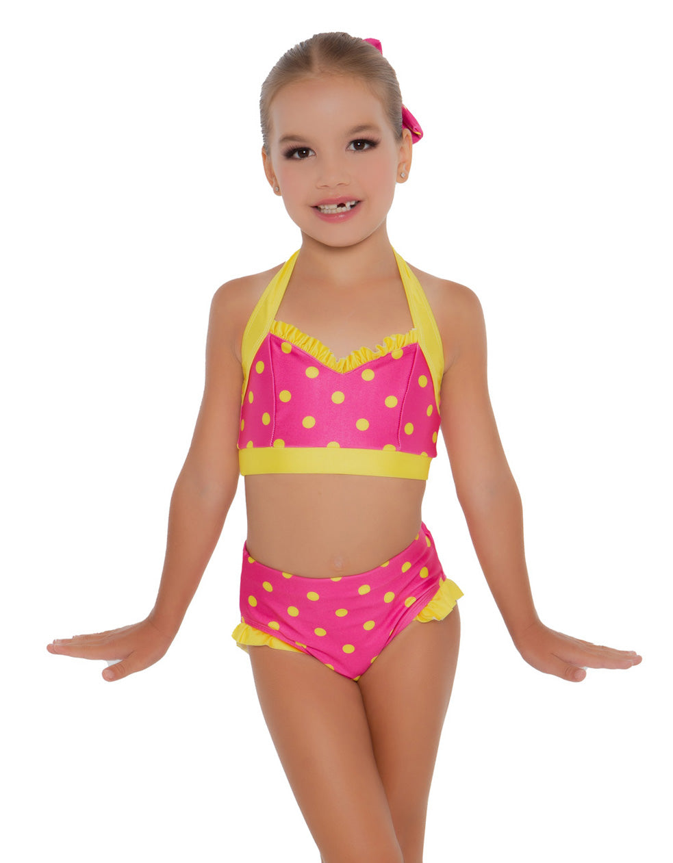 Reggiseno a cuore con volant Surfin USA