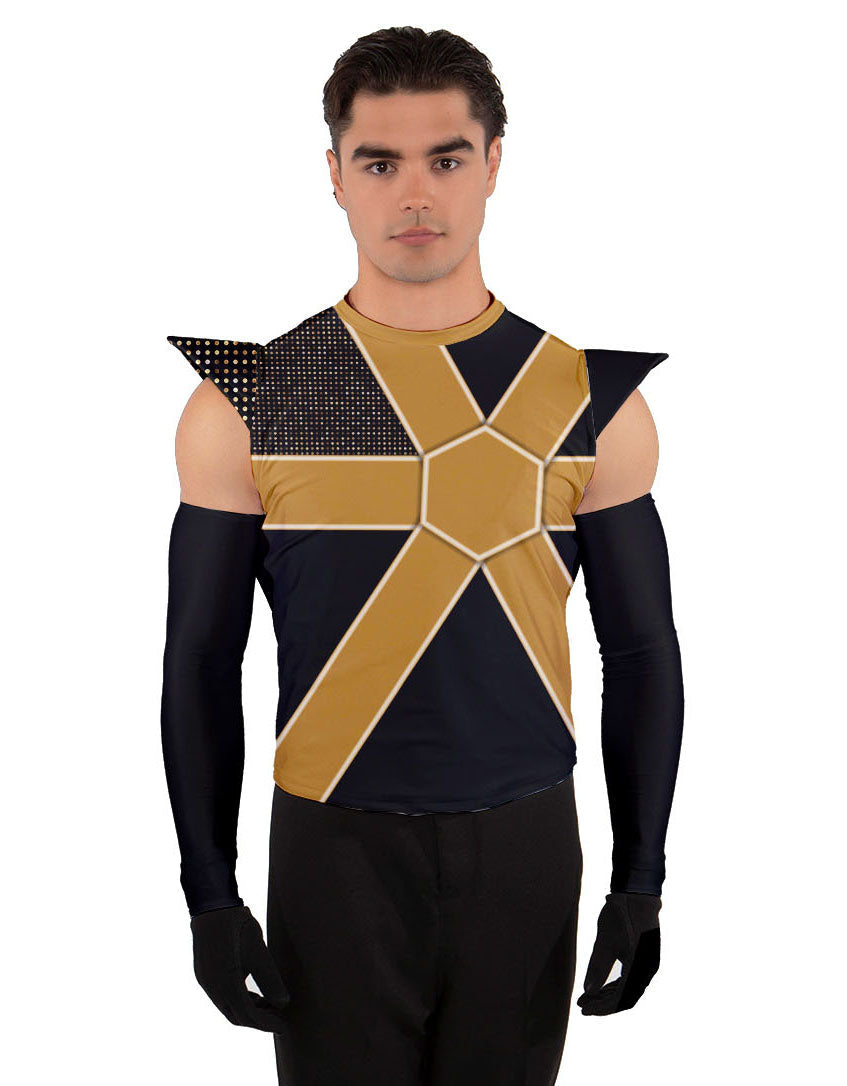 Gilet Hexagonal Performance - Cappuccio Tondo Vita Media Curva