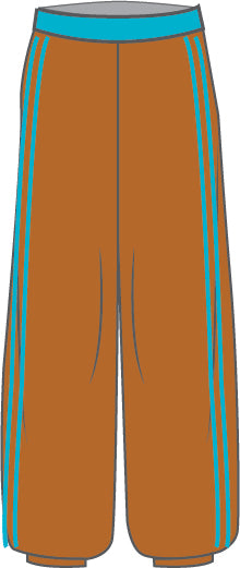 Custom Scooby Stripes Cargo Pants