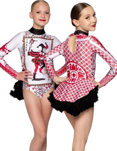 Custom Joker LS Keyhole Leotard