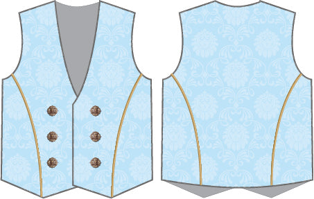 Custom Bridgerton Boys Vest