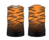 Custom Tiger Sleeveless Tank Shirt