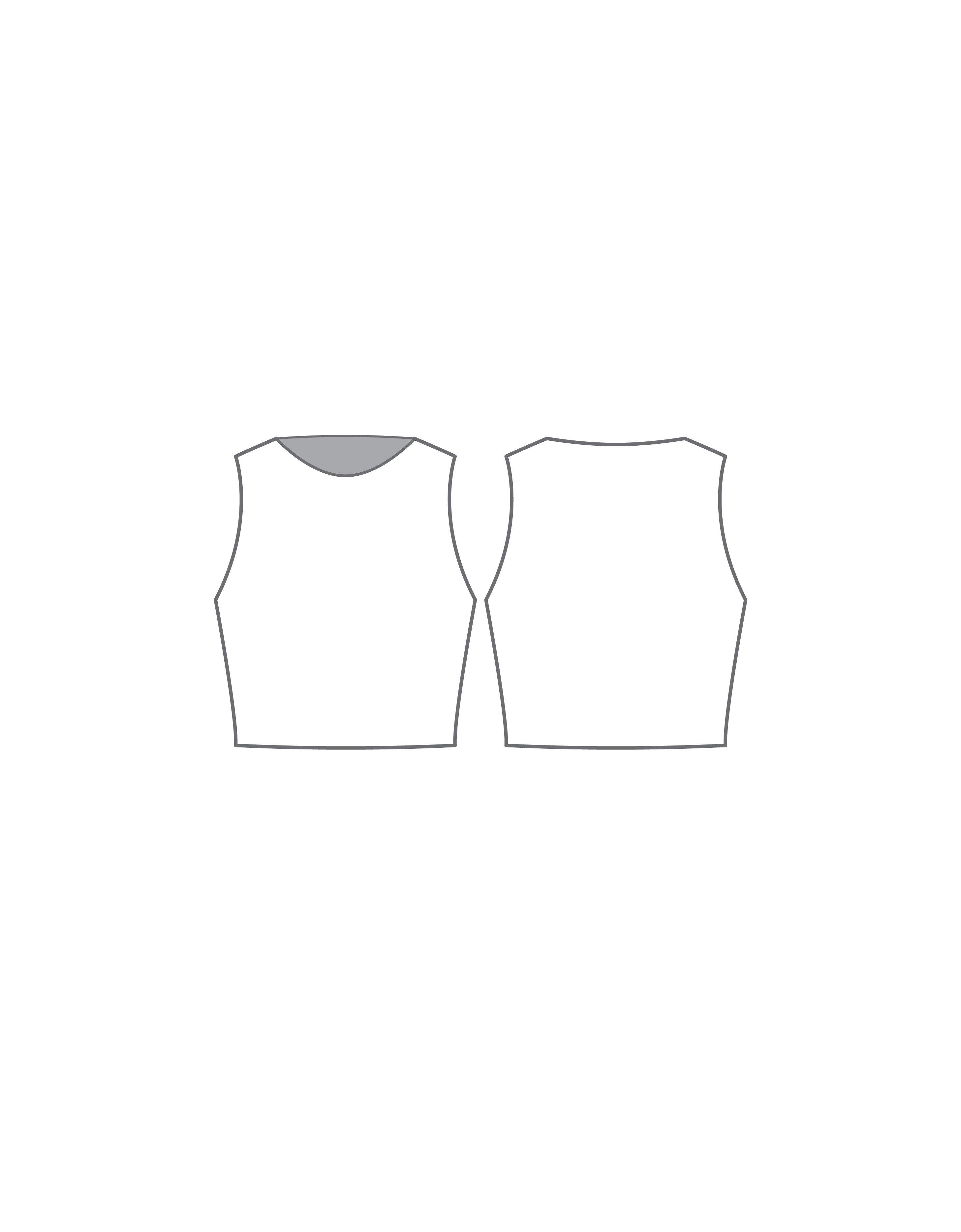 Starburst Sleeveless Crop - Hamilton Theatrical