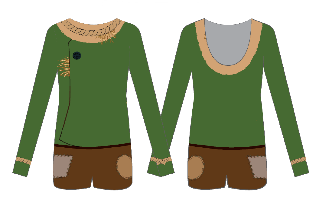 Scarecrow Long Sleeve Biketard