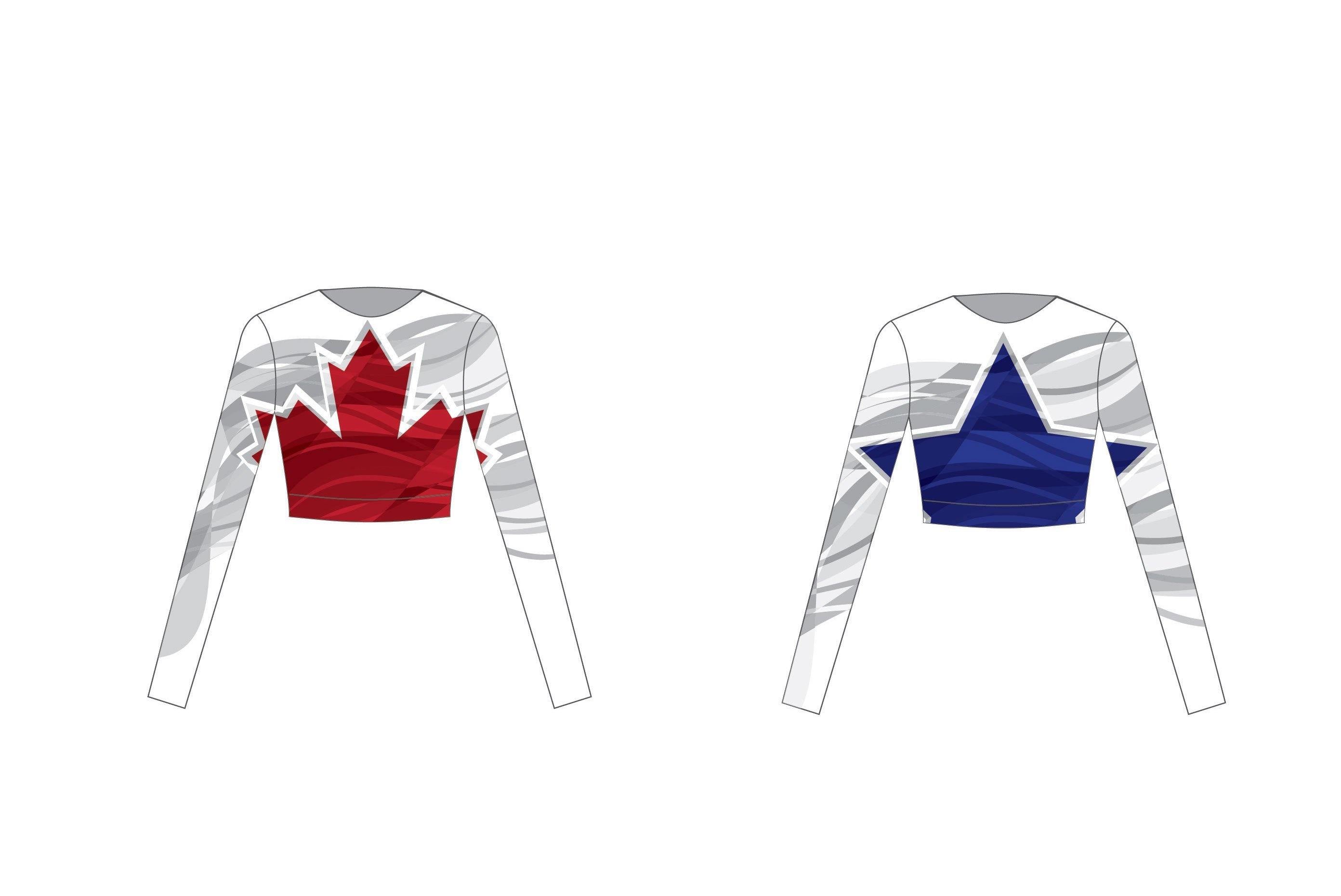National Long Sleeve Crop - Hamilton Theatrical