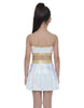 Huntress Golden Scoop Neck Cami Crop