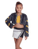 Demon Crows LS Fur Shrug