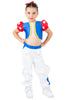 Toad Vest Zipper Cargo Pants with Straps