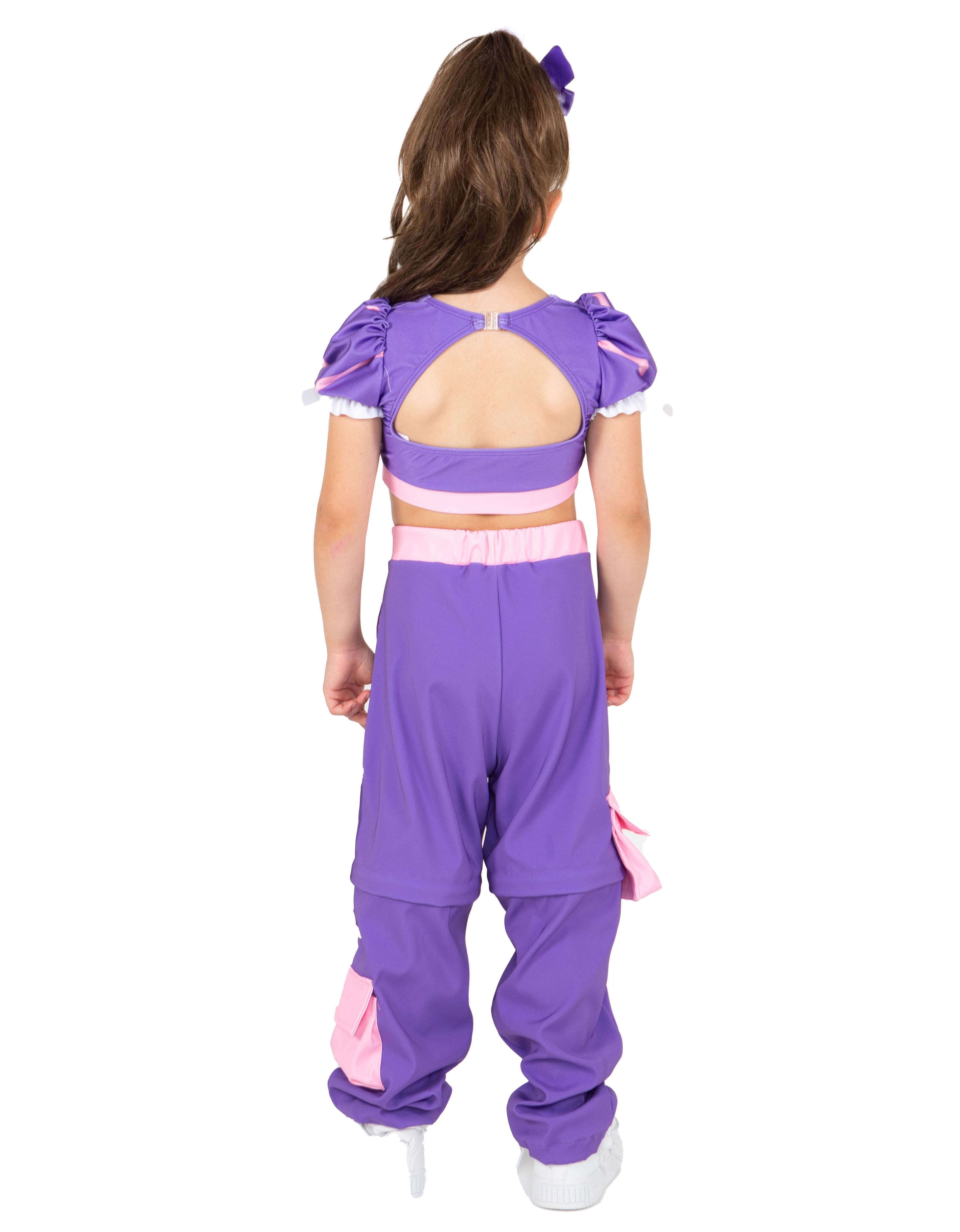 Princess in the Tower Zipper Cargo Pants with Straps