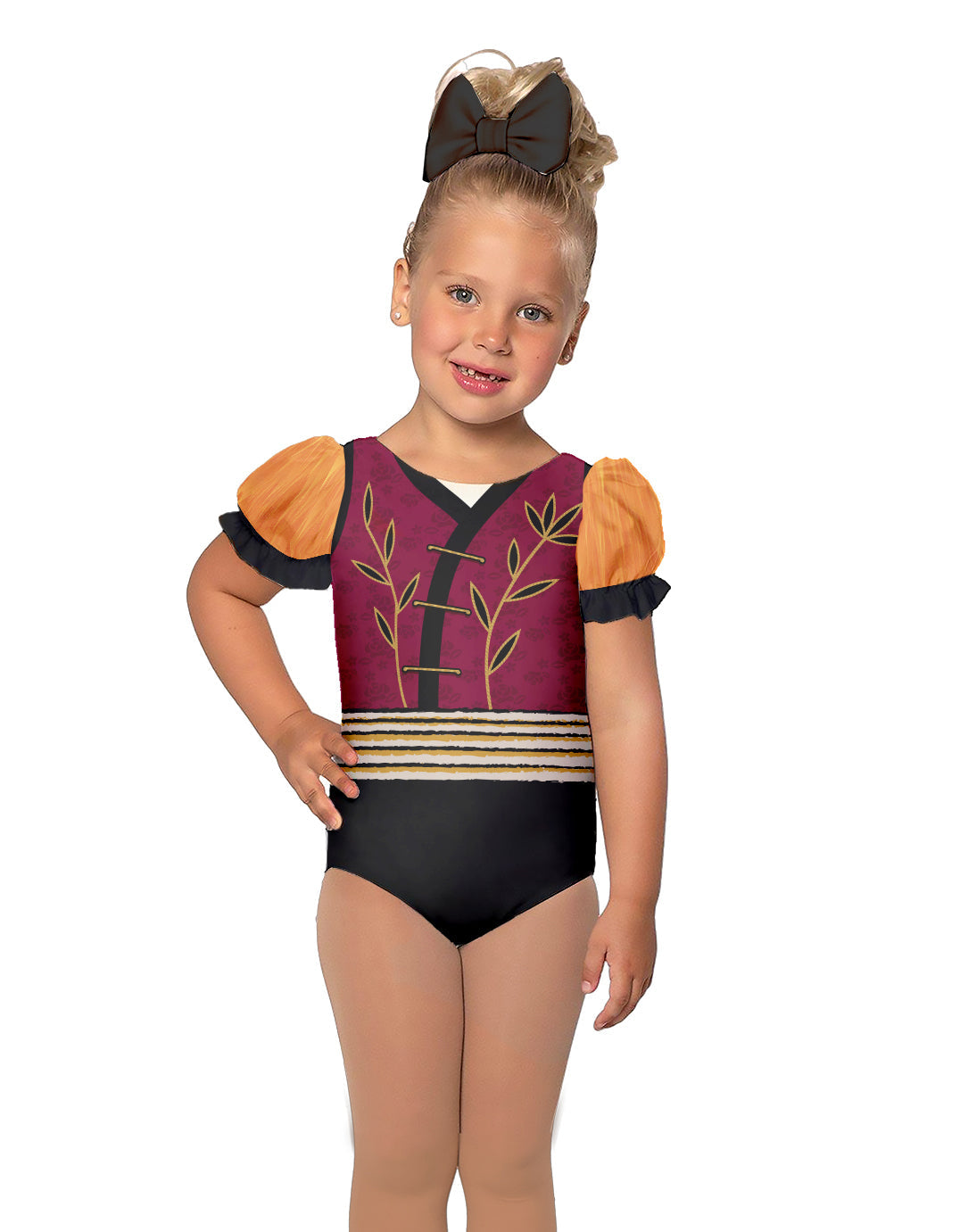 Body con maniche a sbuffo Karate Animals - Tigre - Kung Fu Panda