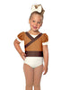 Body con maniche a sbuffo e panda rosso - Karate Animals