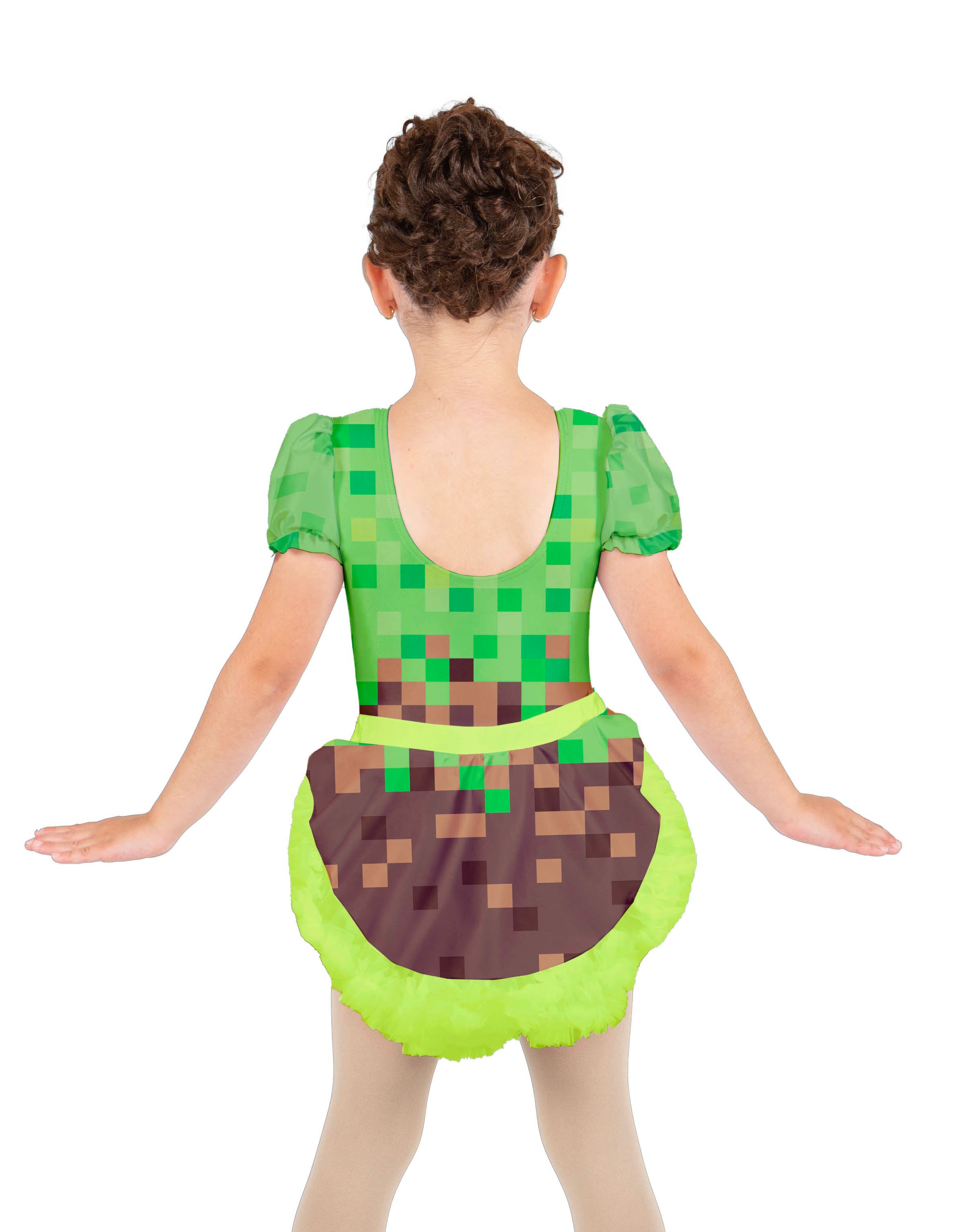 Pixels Pettibustle with Top Skirt