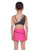 BlackPink Overlap Panel Skort with Waistband and Panty