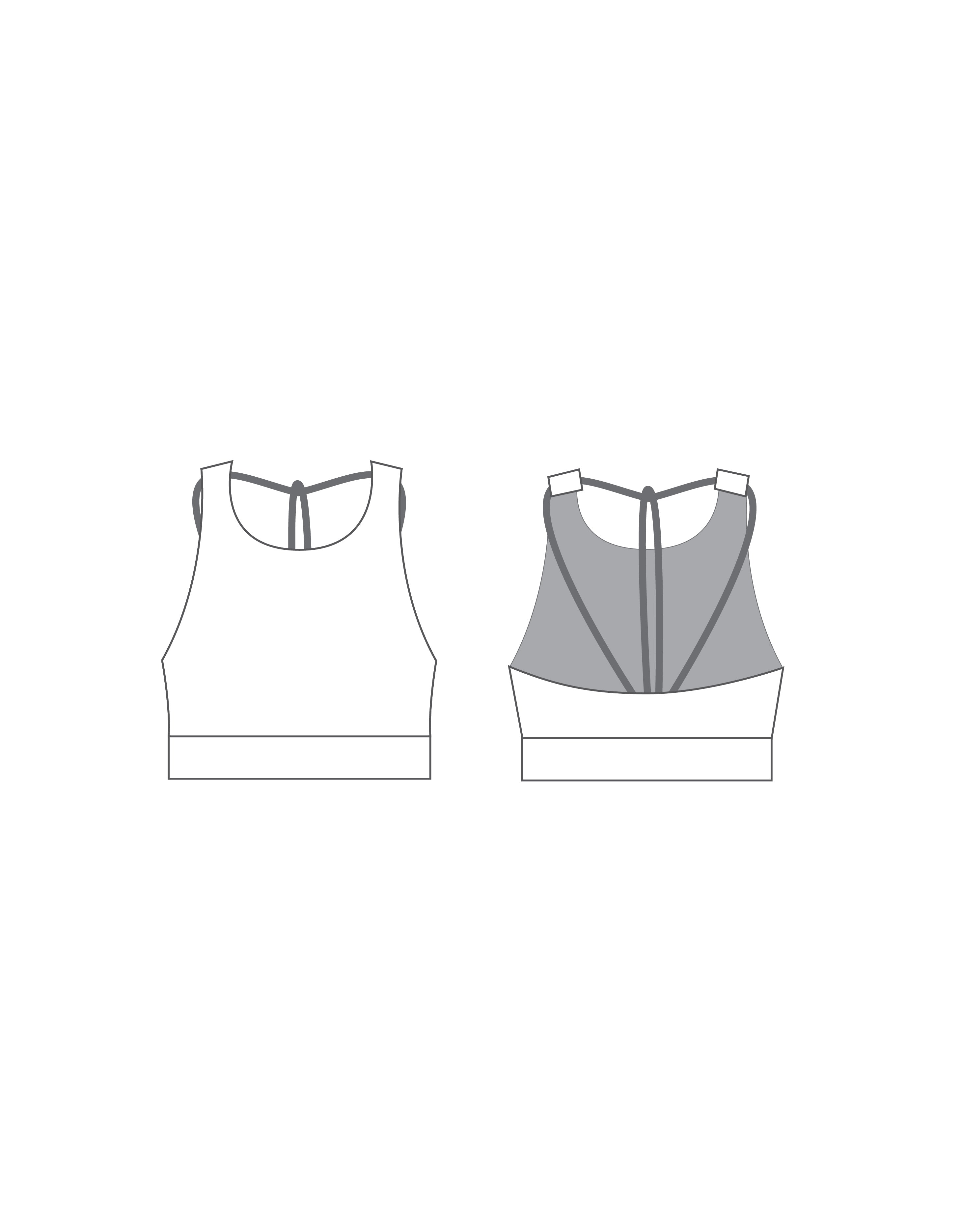 Custom Inked High Neck Spaghetti Strap Crop Top - Lycra