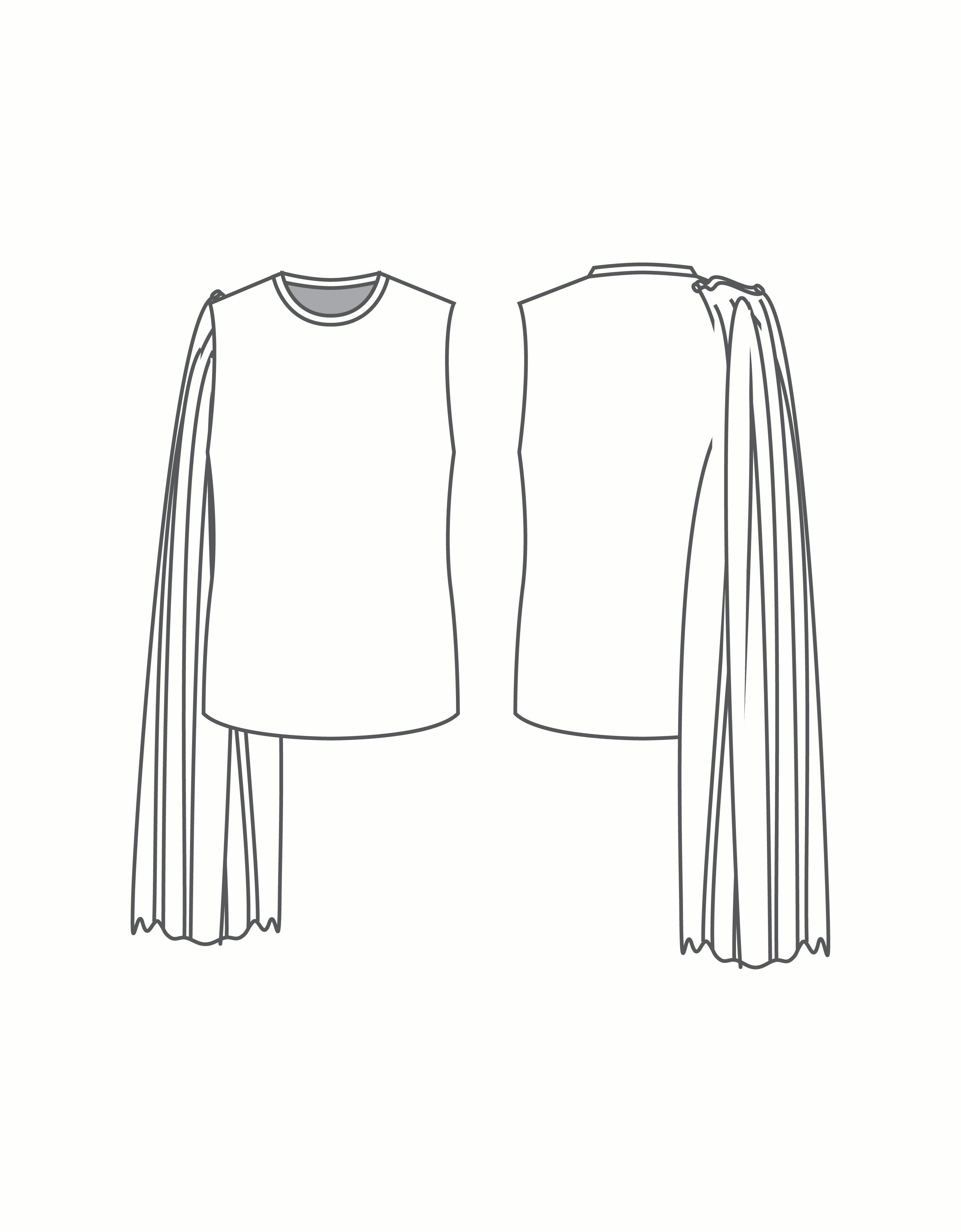 Canotta senza maniche personalizzata con tatuatore e fascia in chiffon per ragazzi - Lycra e chiffon
