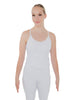 Canotta con spalline Racer in Lycra Solid