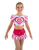 Love Shack Puff Sleeve Crop Top
