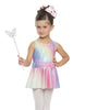 Gonna con top arcobaleno e balletto unicorno