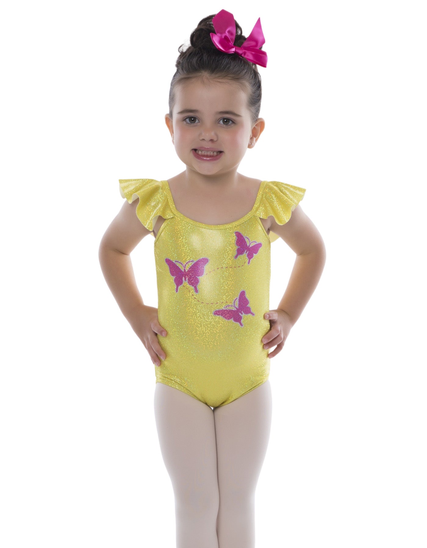 Body con maniche a sbuffo e canotta Butterfly Buddies Fly