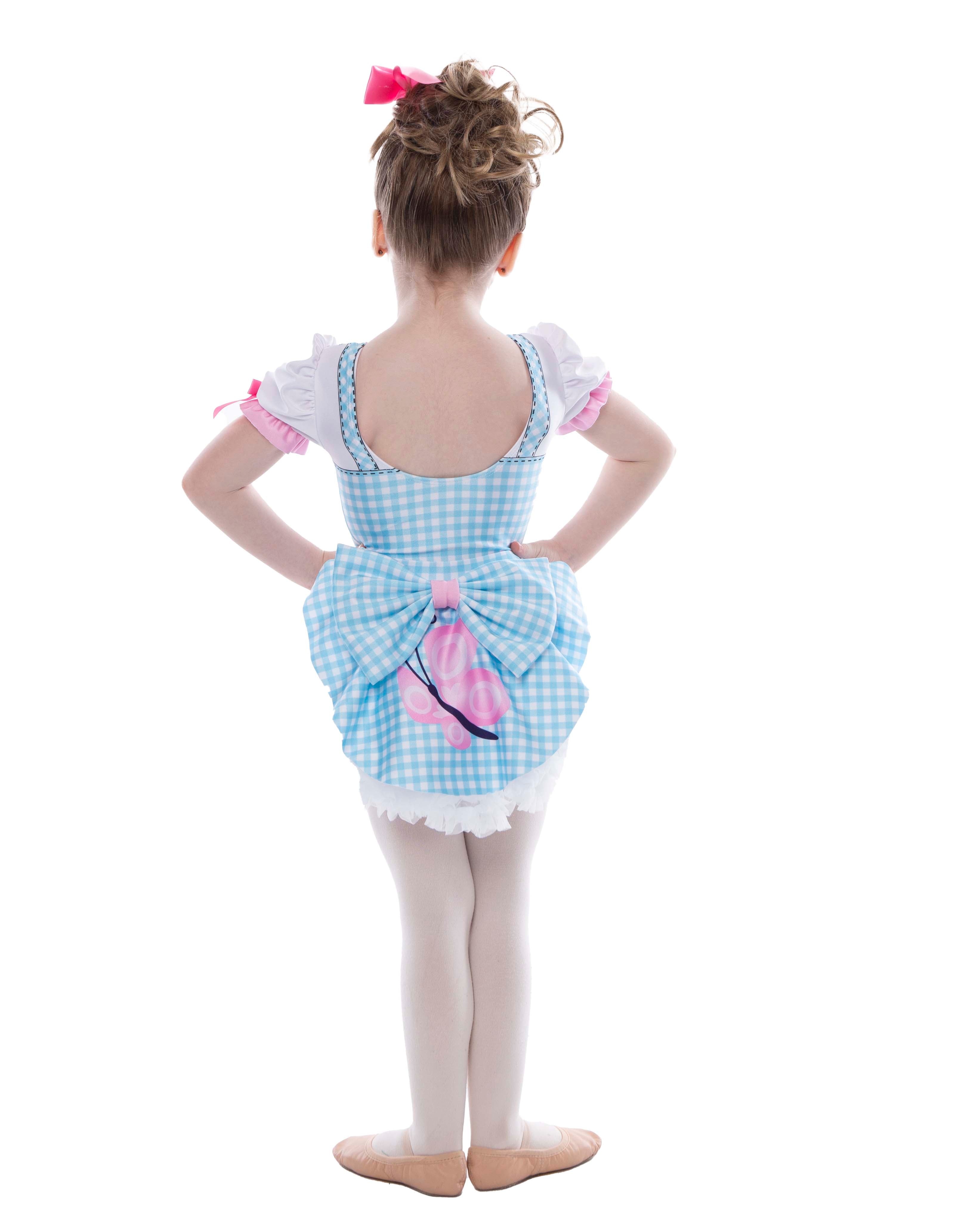 Pettibustle a quadretti Butterfly Buddies con gonna superiore