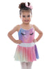 Gonna con occhi a forma di unicorno e balletto
