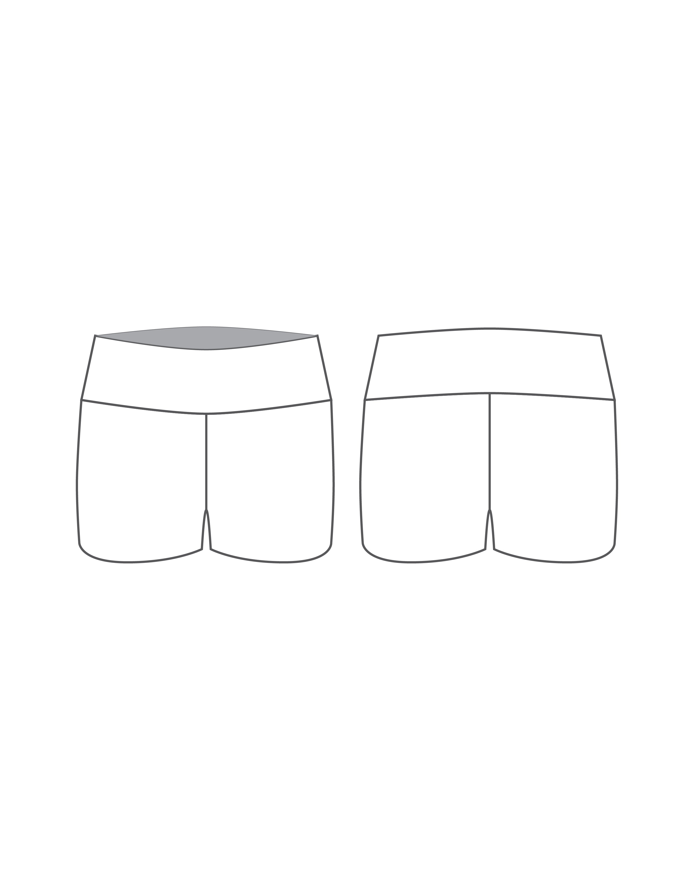 Custom Inked Yoga Shorts - Lycra