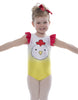 Body con maniche a sbuffo e canotta da pollo Barnyard Ballet