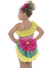 Gogo Flamingo Ombre Pettibustle con gonna superiore