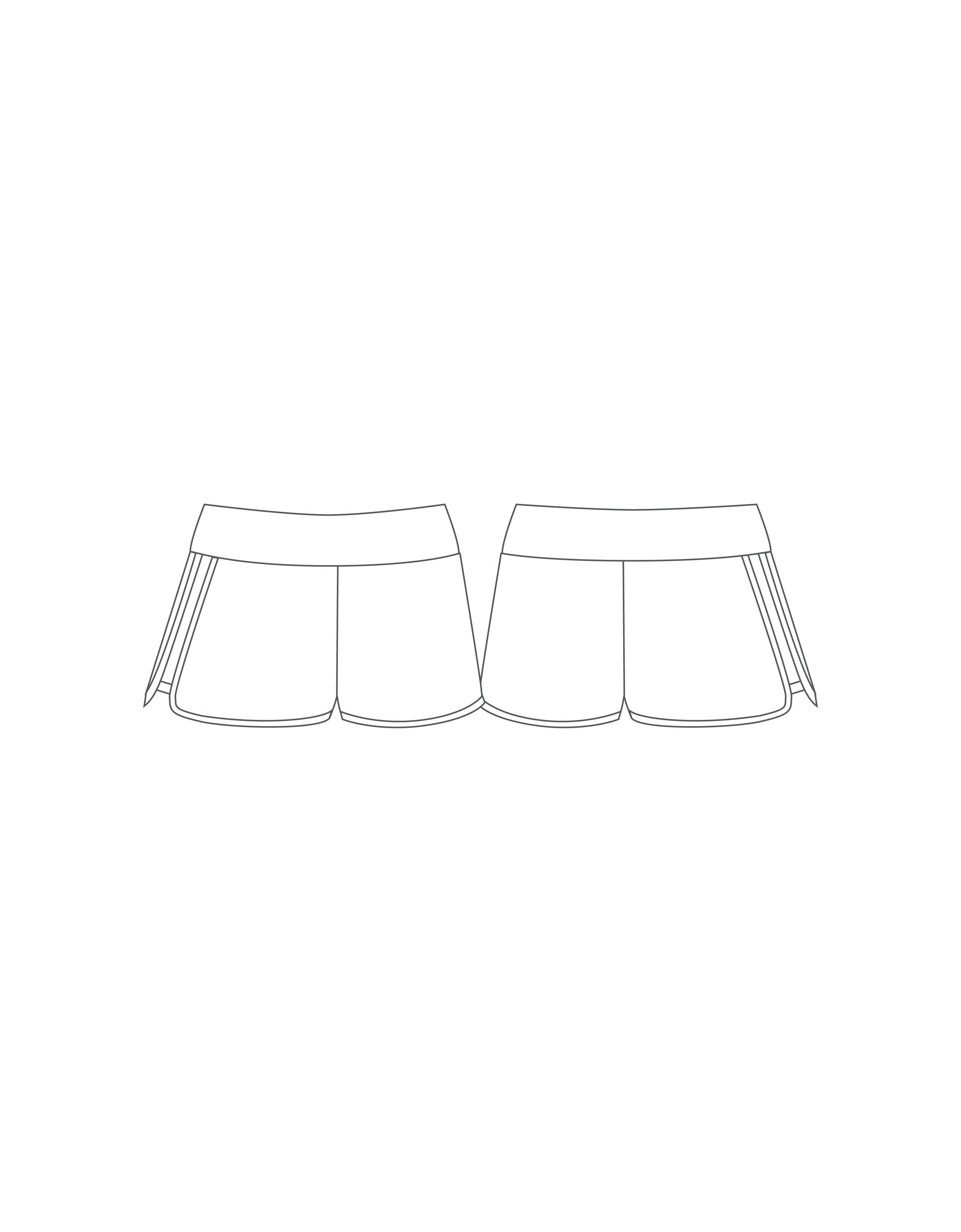 Custom Inked Running Shorts - Lycra