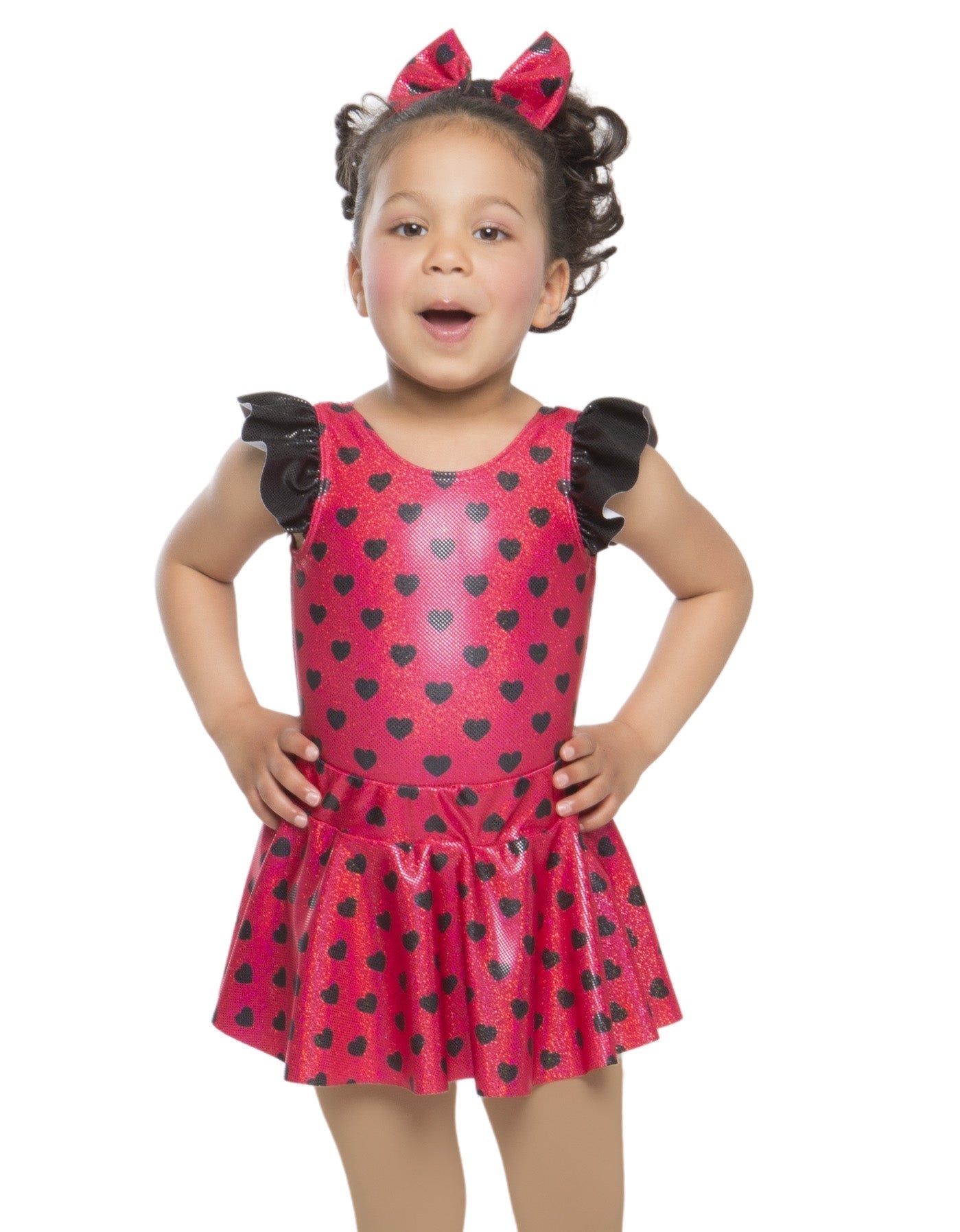 Gonna con cuoricini La La Ladybug