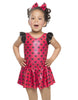Gonna con cuoricini La La Ladybug