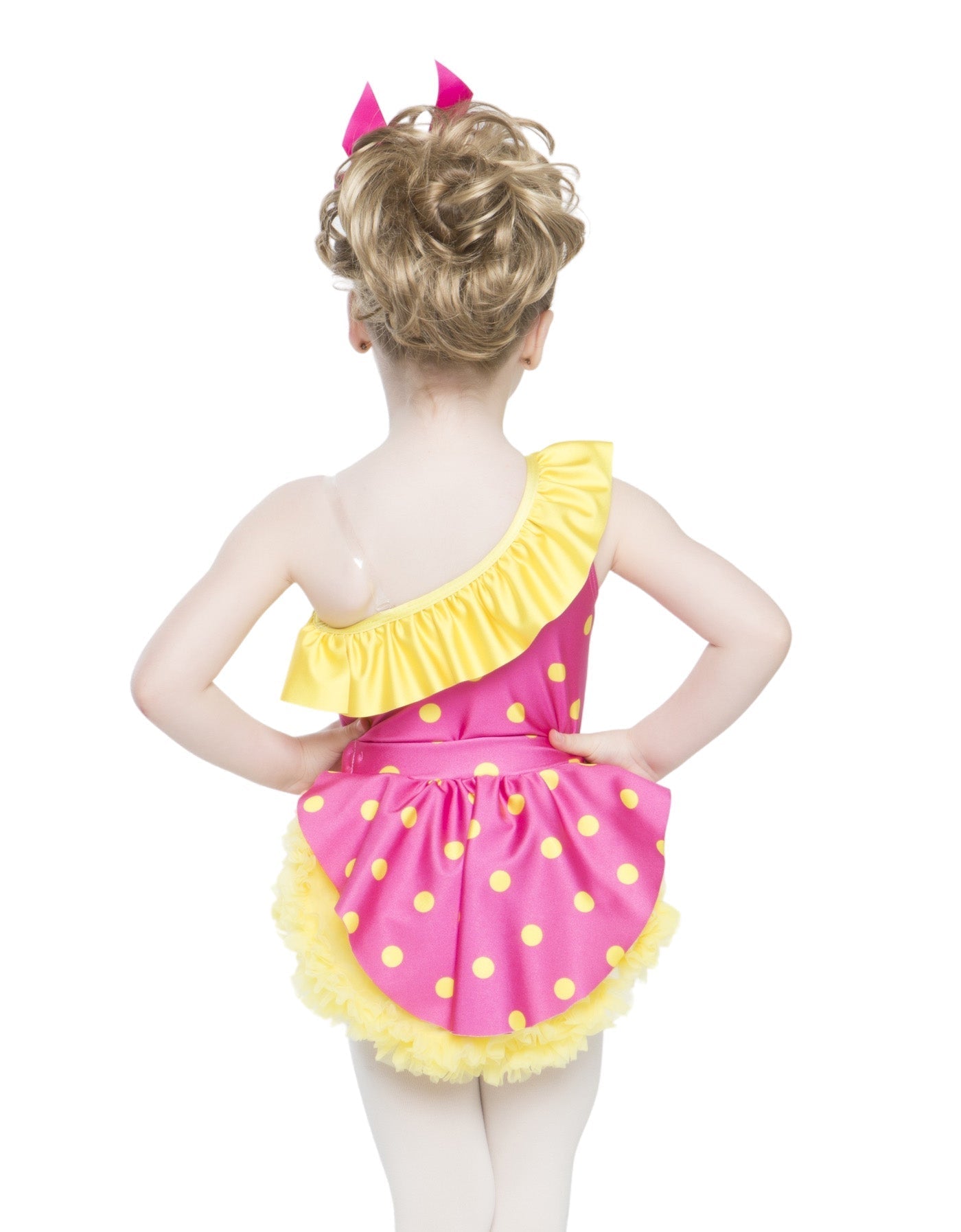 Surfs Up Polkadots Solid Pettibustle con gonna superiore