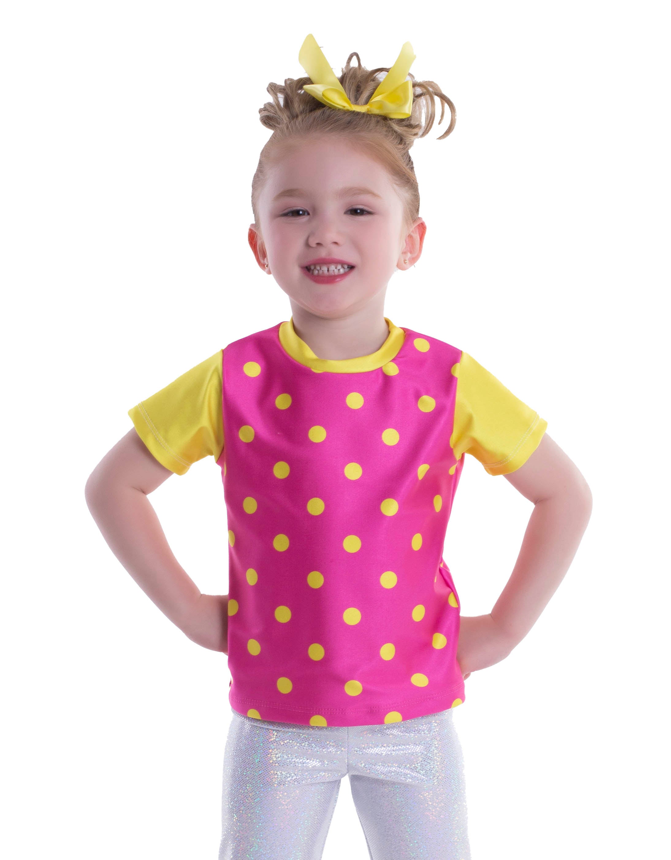 Maglietta a tinta unita Surfs Up Polkadots