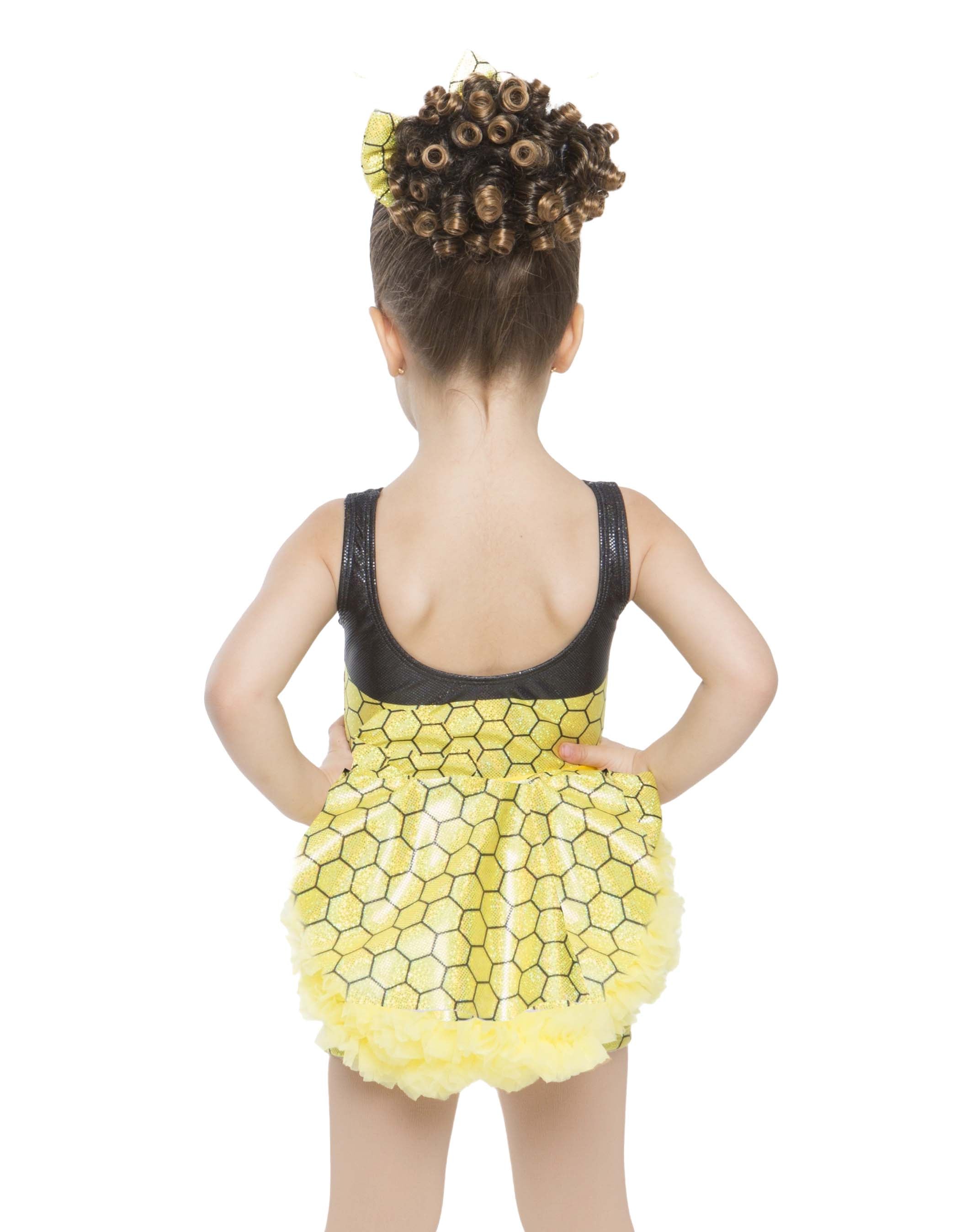 Buzzy Bees Honeycomb Pettibustle con gonna superiore