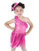 Solid Hologram Fringe Skirt