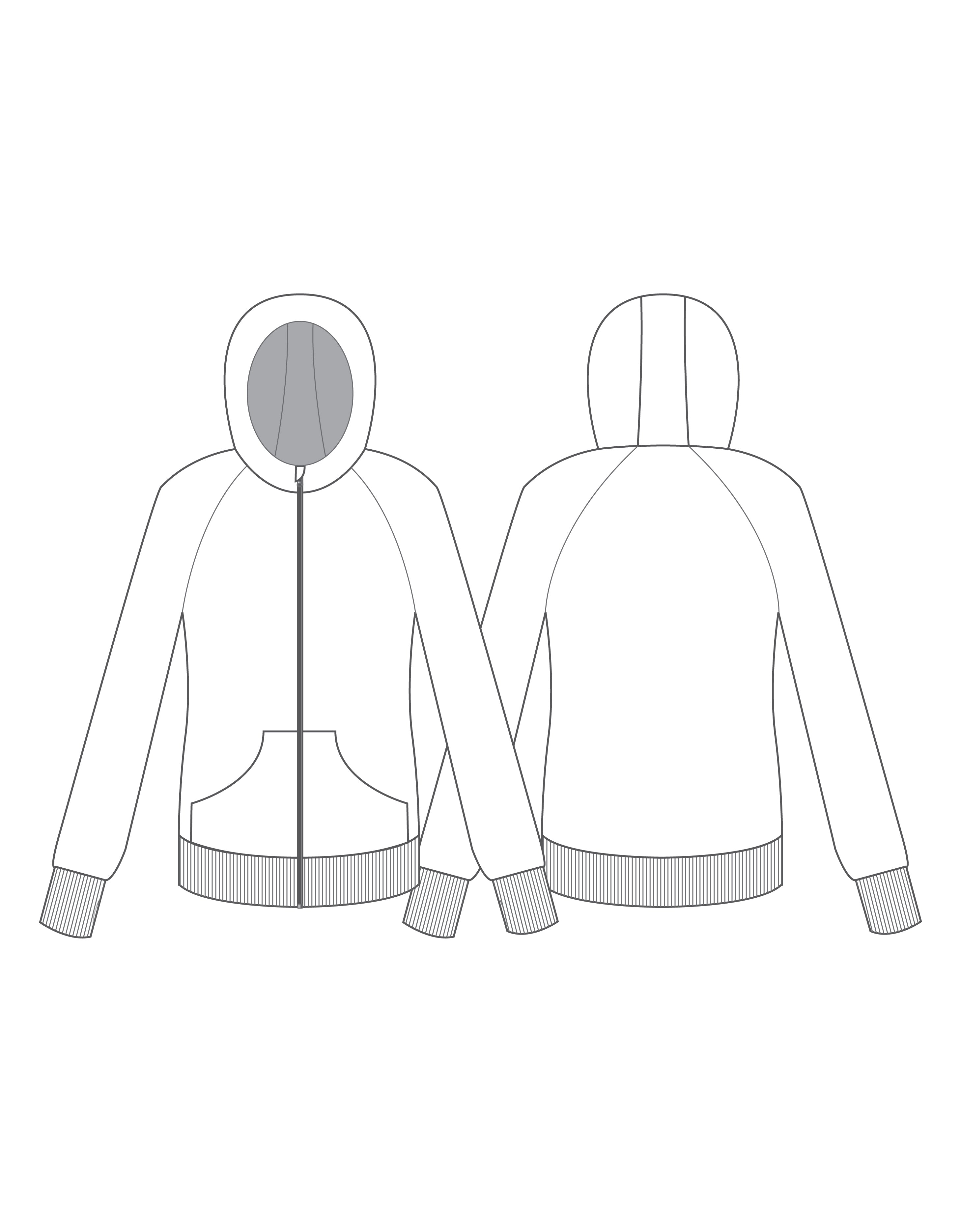 Custom Inked Sublimated Full Zip Hoody - Pique