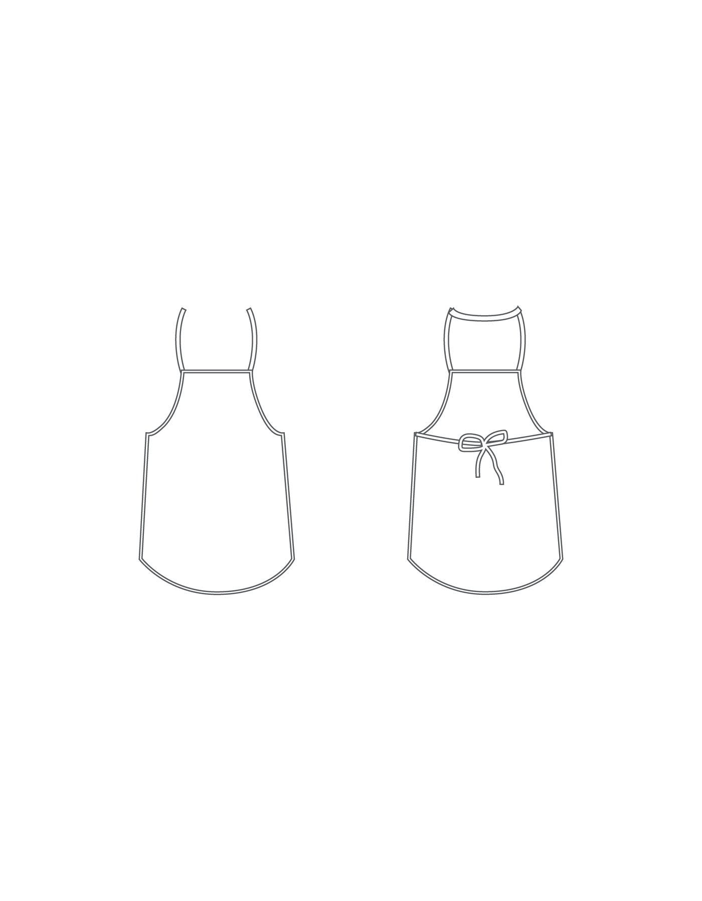 Custom Inked Full Apron - Hologram