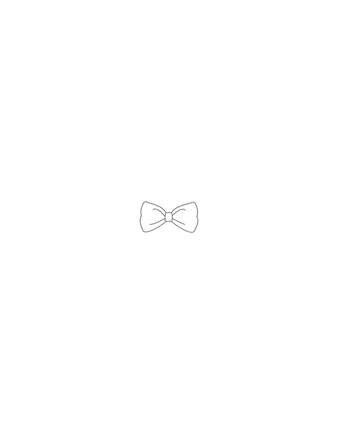 Custom Inked Bum Bow - Hologram