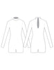 Custom Inked Lycra LS Tneck Keyhole Back Biketard - Hamilton Theatrical