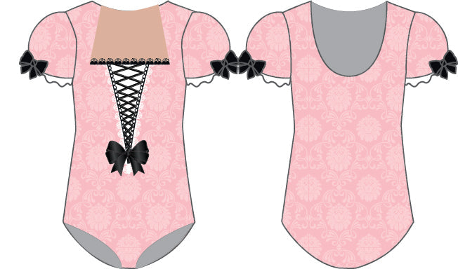 Custom Bridgerton Puff Sleeve Leotard