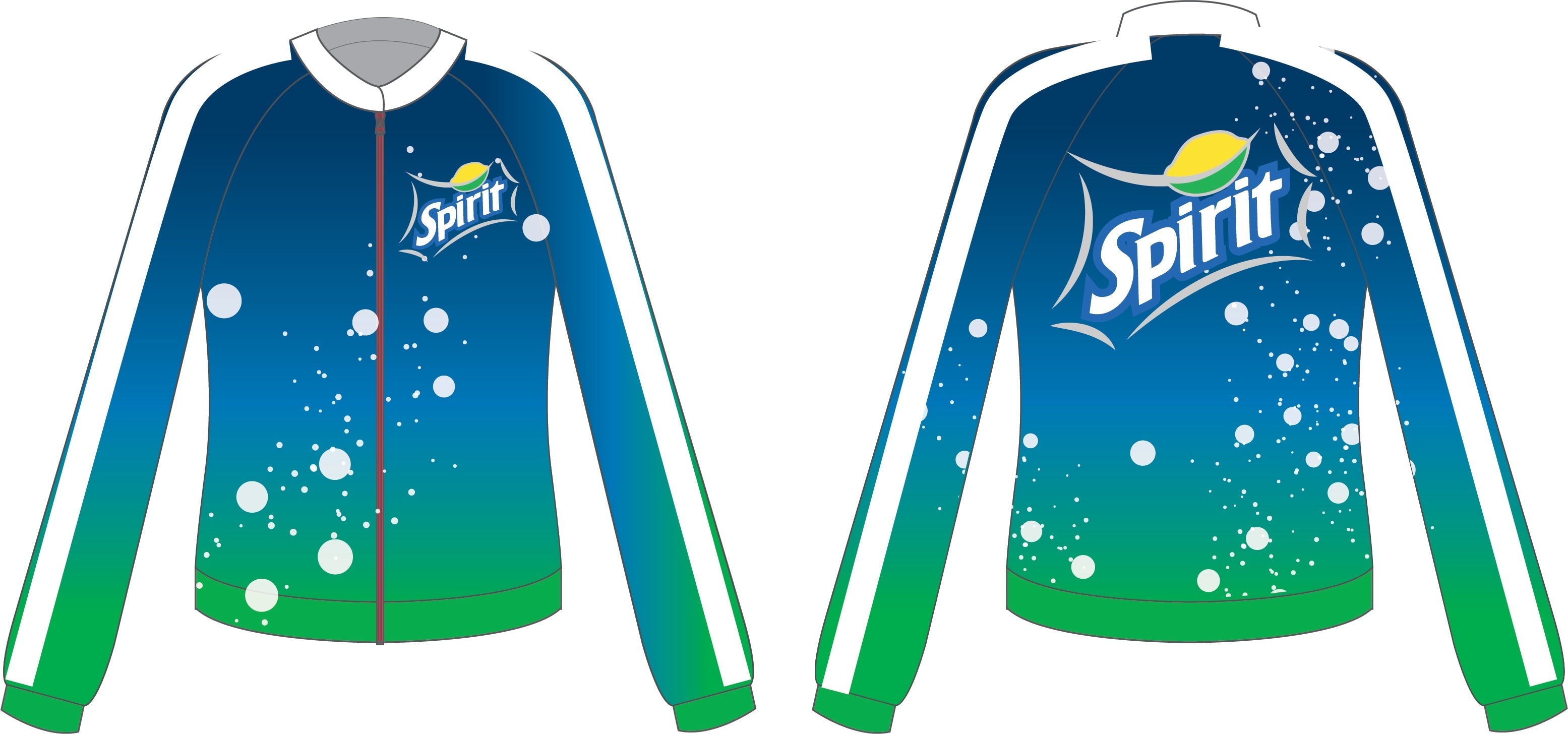 Spirit Soda Jockey Jacket Low Collar No Pocket No Rib